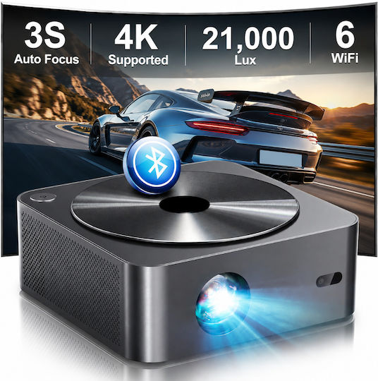 Proiector LCD Full HD cu Lampă LED cu Wi-Fi și Difuzoare Încorporate ED702