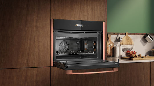 Neff Eingebauter Mikrowellenherd mit Grill 45Es Metallisches Silber