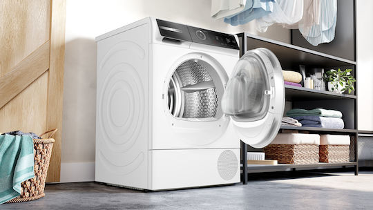 Bosch Serie 8 Tumble Dryer 9kg with Heat Pump
