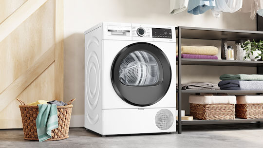 Bosch Serie 6 Στεγνωτήριο 9kg με Αντλία Θερμότητας