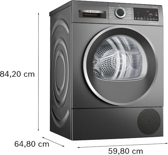 Bosch Serie 6 Tumble Dryer 9kg with Heat Pump