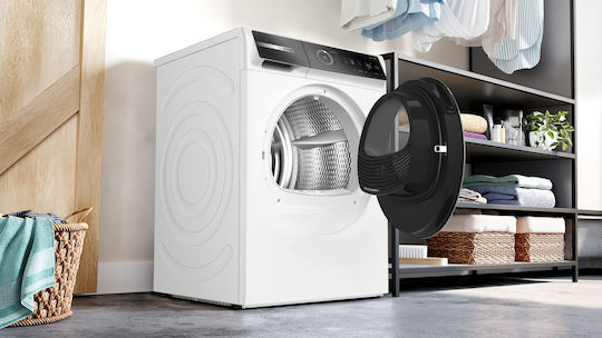 Bosch Serie 8 Στεγνωτήριο 9kg με Αντλία Θερμότητας