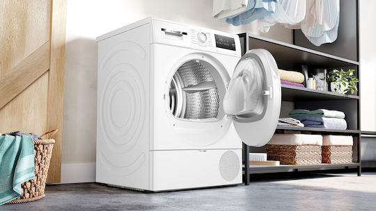 Bosch Serie 4 Uscător de rufe 8kg cu pompă de căldură