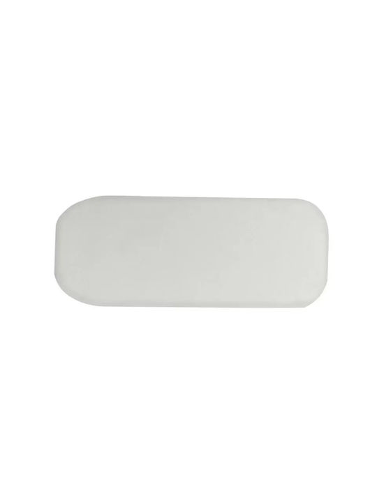 Lionelo Set Lenjerii de Pat pentru Bebeluși pentru Leagăn din Bumbac cu Elastic Albe 28x70cm