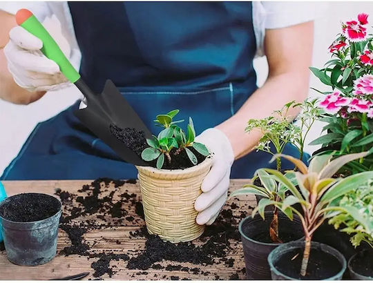 Metal Garden Shovel Ergonomic Handle Easy Transplanting