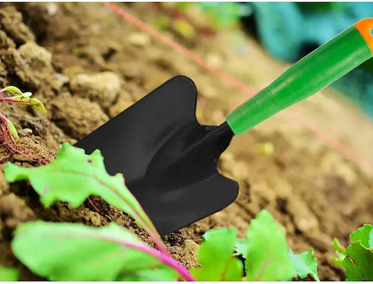 Metal Garden Shovel Ergonomic Handle Easy Transplanting