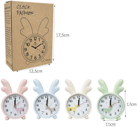 Детски настолен часовник Рогчета – Kids Table Alarm Clock Antlers Детски настолен часовник Рогчета – Kids Table Alarm Clock Antlers