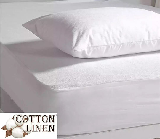 Waterproof Mattress Cover White Border 200 X 200 Cm