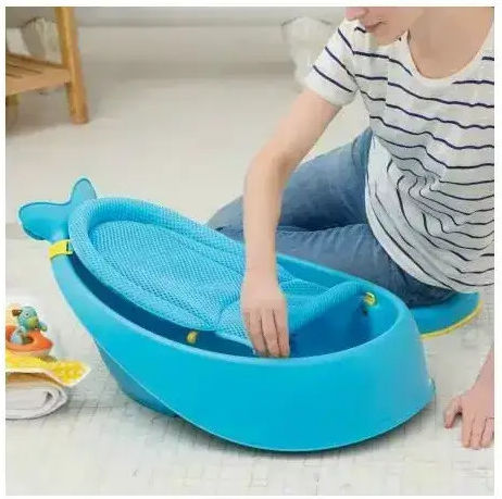 Qmini Baby- und Kinderkissen Nest Set mit Babybadewanne pachet_235465_1318659 Graues 55x75cm