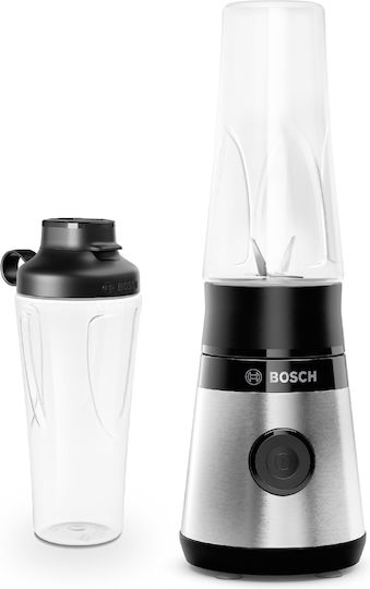Bosch Serie 2 Μπλέντερ με Κανάτα Tritan 600 ml 450W Inox