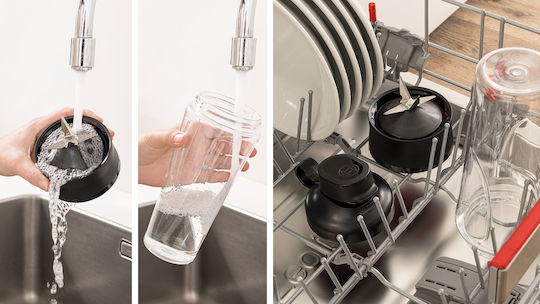 Bosch Serie 2 Μπλέντερ με Κανάτα Tritan 600 ml 450W Inox