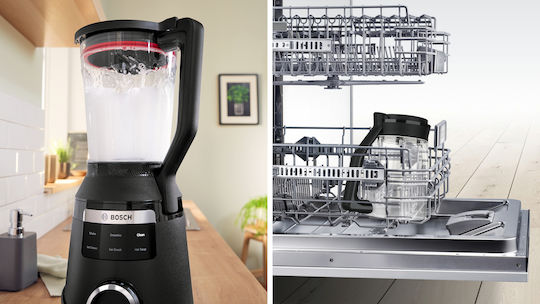 Bosch Serie 6 Μπλέντερ με Κανάτα Tritan 2 lt 1800W Μαύρο