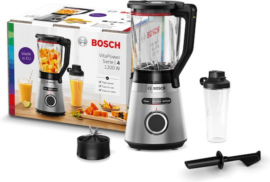 Bosch Serie 4 Blender Cu Cană De Sticlă 1,5 L 1200W Inox