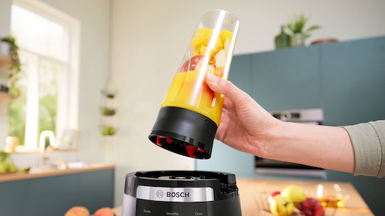 Bosch Serie 6 Μπλέντερ με Κανάτα Tritan 2 lt 1800W Μαύρο