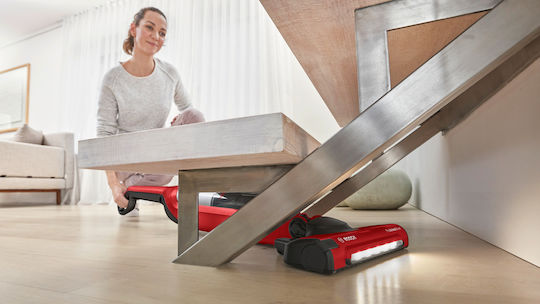 Bosch Прахосмукачка 2 в 1 Stick & Ръчна Червена BBH3ZOO28
