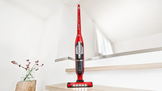 Bosch Прахосмукачка 2 в 1 Stick & Ръчна Червена BBH3ZOO28
