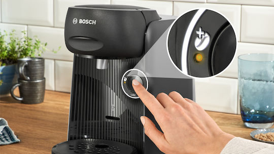 Bosch Pod Coffee Machine Tassimo Pressure 3.3bar Black