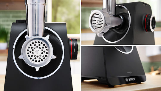 Bosch Μηχανή Άλεσης Κιμά 1900W Μαύρη