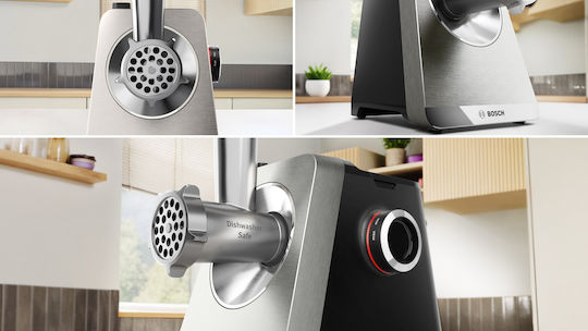 Bosch Μηχανή Άλεσης Κιμά 2500W Λευκή