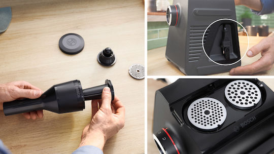 Bosch Машина за мелене на месо 500W Черен