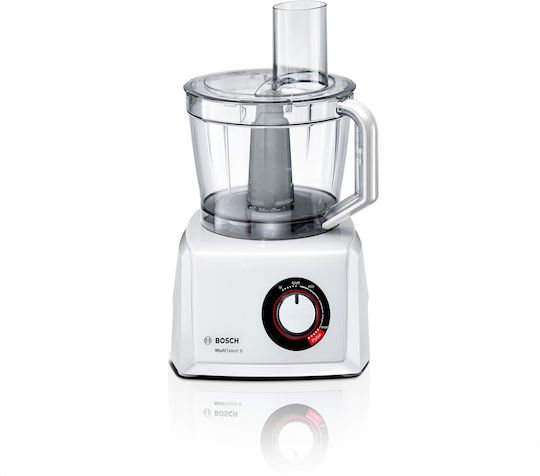 Bosch MultiTalent 8 Multifunktionale Küchenmaschine 1000W mit Schüsselkapazität 3,9 l und Mixerkrugkapazität Weiß