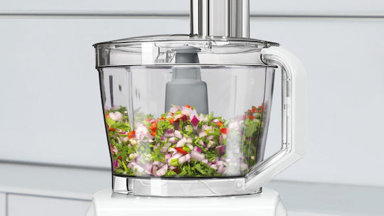 Bosch MultiTalent 8 Multifunctional Food Processor 1100W With 3.9lt Bowl And White Blender Jug