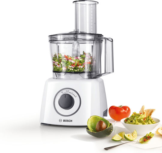 Bosch MultiTalent 3 Πολυμίξερ 800W με Κάδο 2.3lt Λευκό