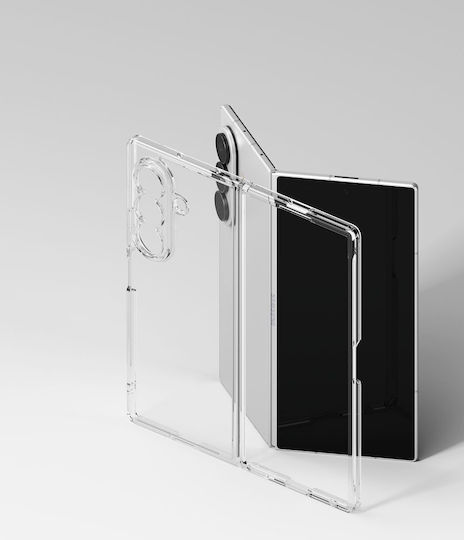 Ringke Back Cover Plastic / Silicone Transparent (Galaxy Z Fold 8)