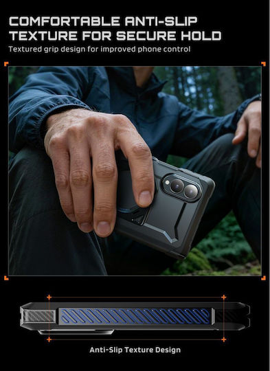 Supcase Back Cover Metallisch Schwarz Für Galaxy Z Fold 8