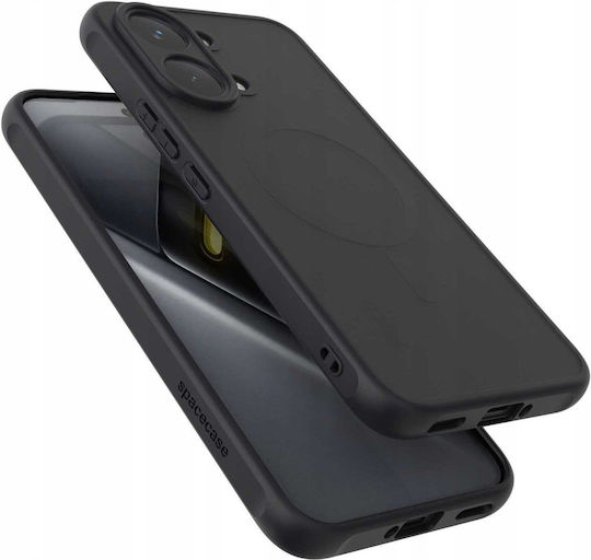 Spacecase Hybrid Mag Rückseite Umschlag Silikon Kunststoff Schwarz (Poco X8 Pro Max)