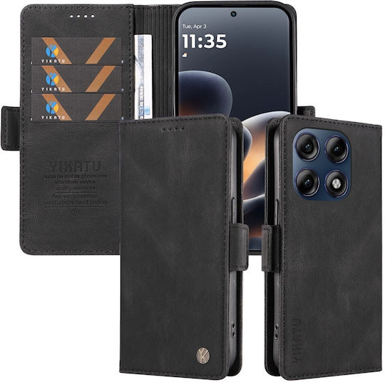 Yikatu Wallet Black (Moto G47)