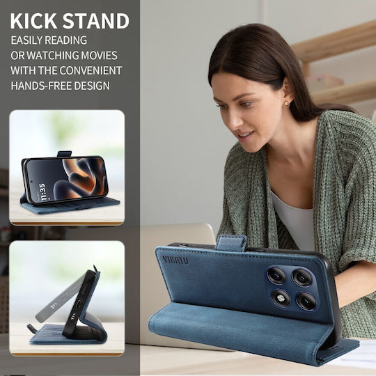 Yikatu Blue Wallet (Moto G47)