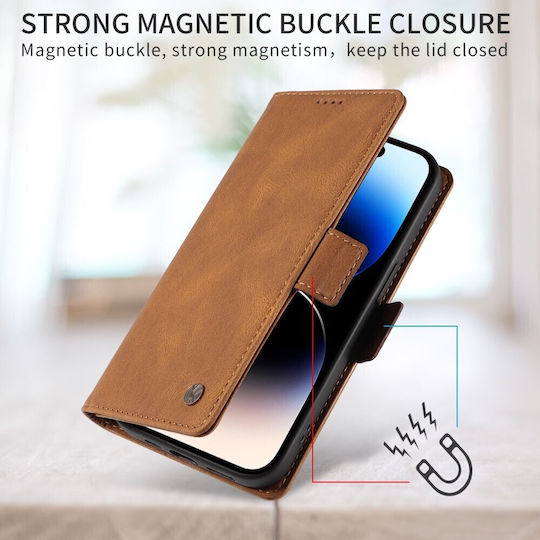 Yikatu Brown Wallet (Moto G47)