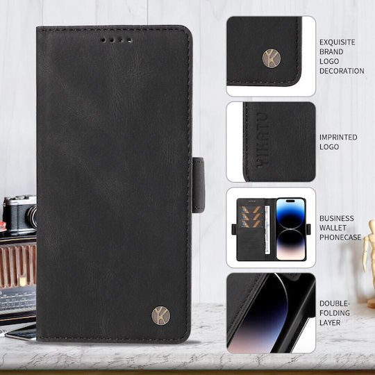 Yikatu Wallet Black (Moto G47)