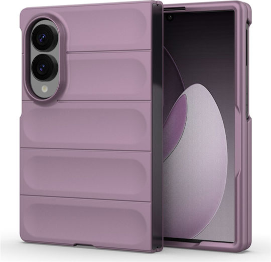 Techsuit Magic Rückseite Umschlag Silikon Lila (Galaxy Z Fold8)