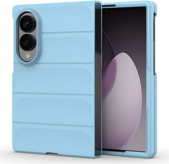 Techsuit Magic Back Cover Silikon Blau (Galaxy Z Fold8)