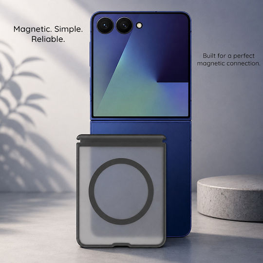 Blueo Back Cover Leather Grey (Galaxy Z Fold8)