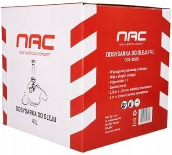 NAC Oil Extractor Manual Oil Can with Capacity 4 Liters