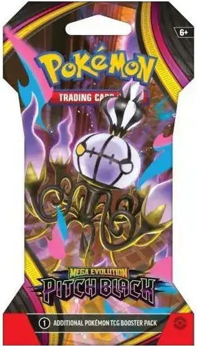Pokemon Tcg Mega-Entwicklung Tiefschwarz Tiefschwarz Mega-Entwicklung Booster-Pack Verschiedene Designs