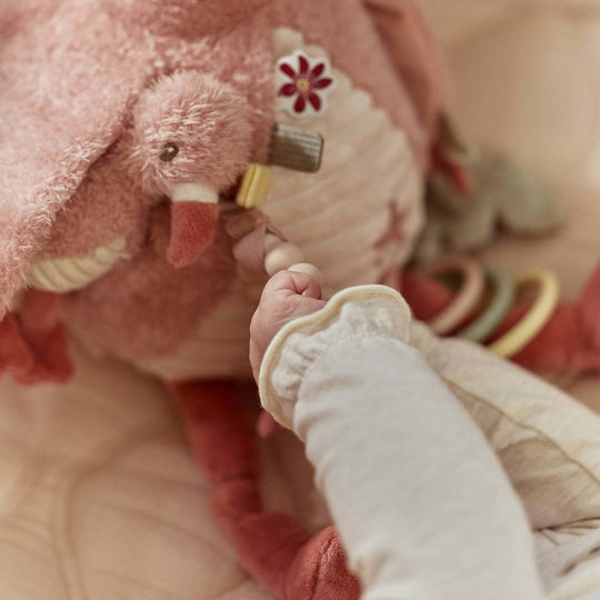 Little Dutch Pendant Fabric Flamingo Toy for Newborns