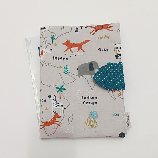 Magnolia Handmade Ръчно изработен калъф за здравна книжка на бебе