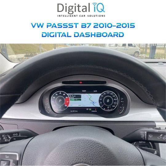 Digital IQ Ηχοσύστημα Αυτοκινήτου για Volkswagen Passat 2010-2015 (Bluetooth/USB/WiFi/GPS) με Οθόνη Αφής 12.3"