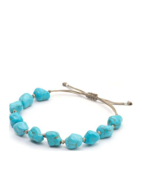 Bracelet Aegean Pebbles Dark Beige