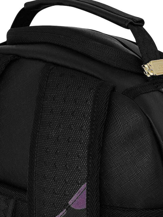 Sprayground Ученическа Раница С Джоб За Бутилка Purple Flocked Camo 29 x 15 x 45см