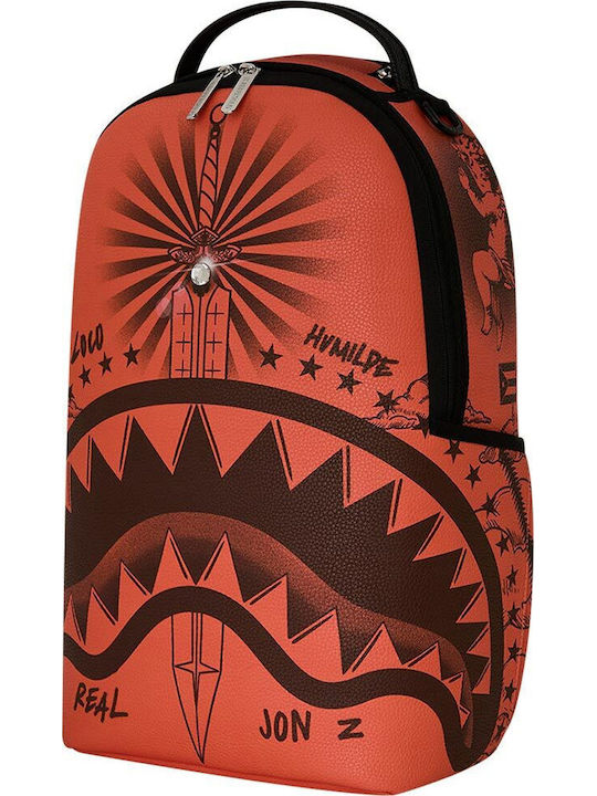 Sprayground Ученическа Раница с Джоб за Бутилка Jon Z Tattoos 29 x 15 x 45см