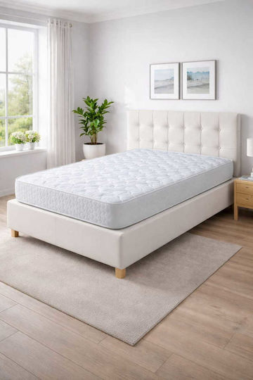 SteweHome Saltea Anatomică Single Pachet Rulat 100x200x21cm cu Arcuri Încapsulate