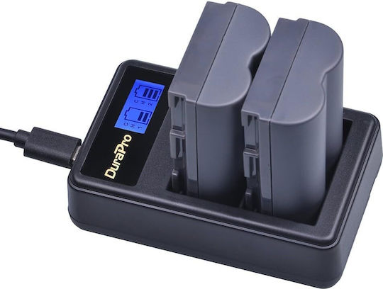 Turpow Încărcător Dublu De Baterii Compatibil Cu Canon