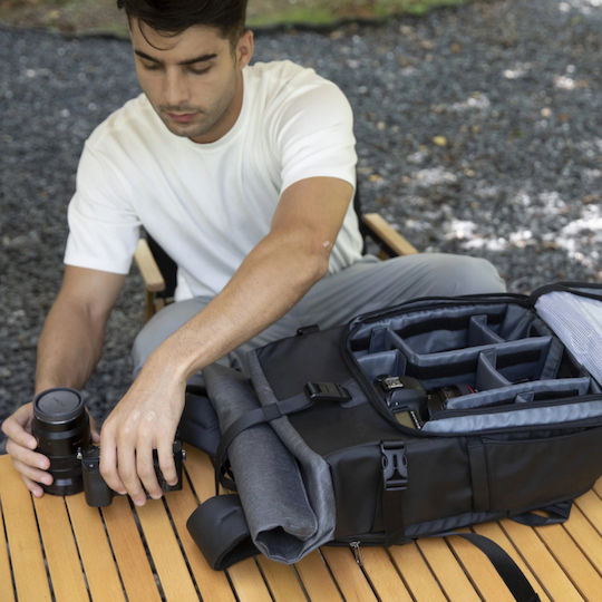 Qova Camera Backpack Small Black