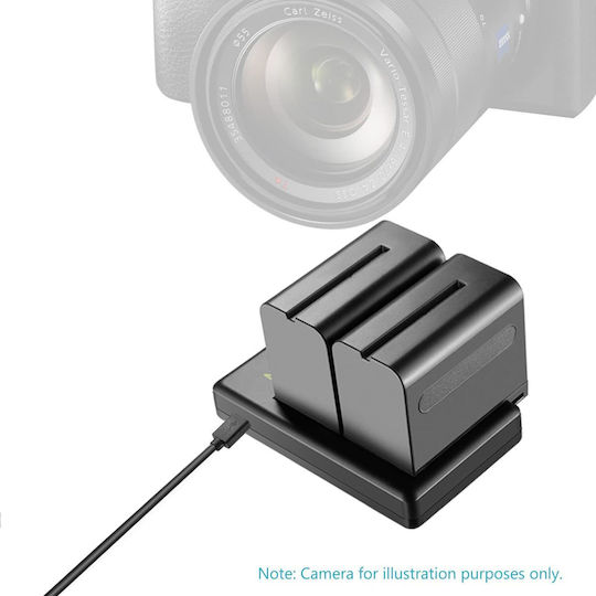 Neewer Încărcător Dublu De Baterii Compatibil Cu Sony