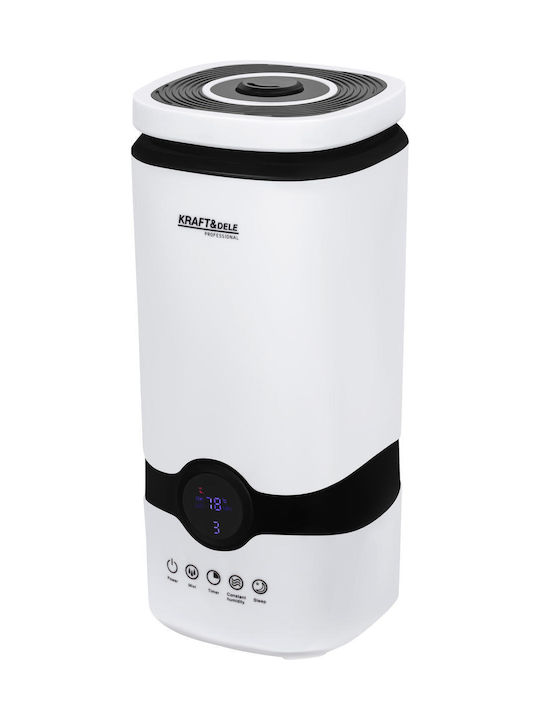 Kraft & Dele Dispozitiv de Aromaterapie cu Ultrasunete cu Telecomandă și Temporizator Albă 4000 ml KD4359